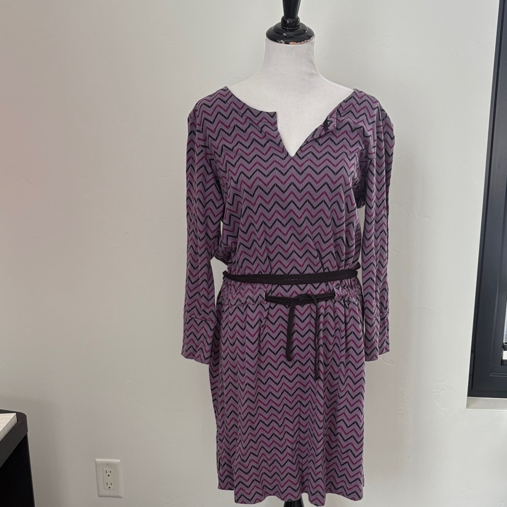 The North Face Chevron Patterned Purple Dress